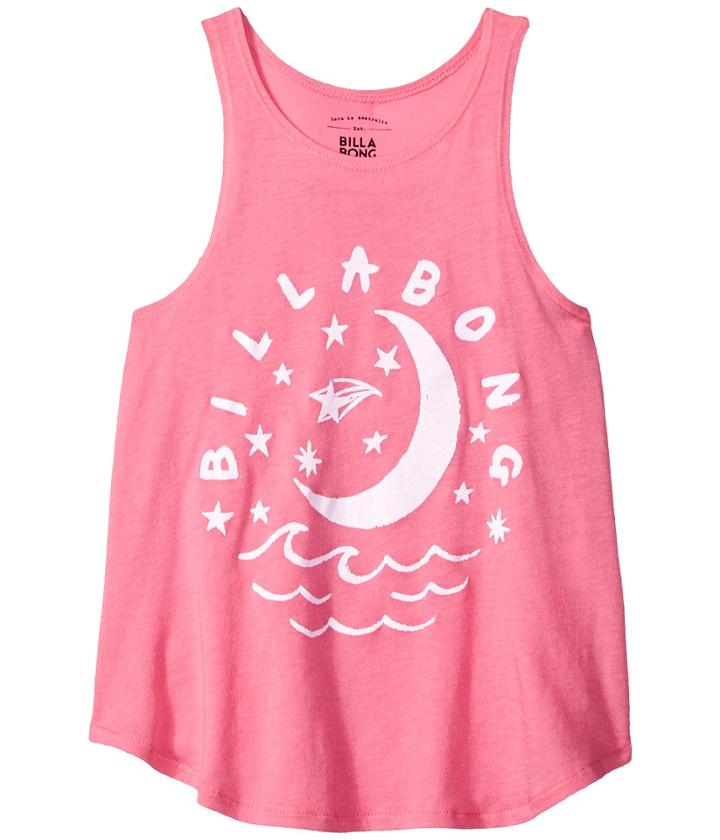 Billabong Kids Night Sky Tank Top (little Kids/bid Kids) (tahiti Pink) Girl's Sleeveless