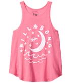 Billabong Kids Night Sky Tank Top (little Kids/bid Kids) (tahiti Pink) Girl's Sleeveless