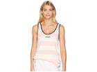 Hurley Perpetuate Rugby Perfect Tank (storm Pink) Women's Sleeveless
