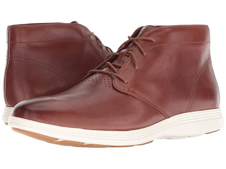 Cole Haan Grand Tour Chukka (woodbury/ivory) Men's Shoes