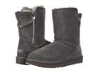Ugg Classic Short Sparkle Zip (charcoal) Women's Zip Boots