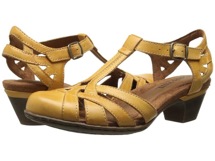 Rockport Cobb Hill Collection Cobb Hill Aubrey (yellow) Women's 1-2 Inch Heel Shoes