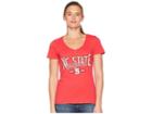 Champion College Nc State Wolfpack University V-neck Tee (scarlet) Women's T Shirt