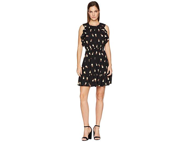 Kate Spade New York Pineapple Dress (black) Women's Dress