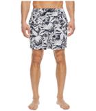Vineyard Vines Pineapple In Palms Chappy Swim Trunk (deep Bay) Men's Swimwear