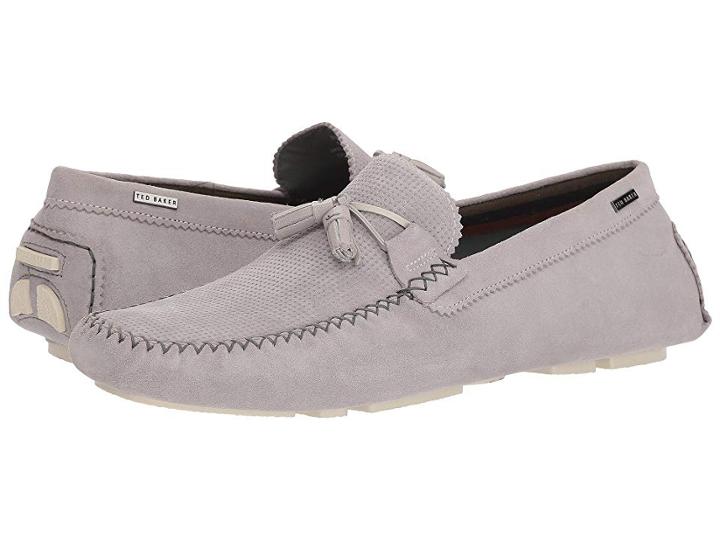 Ted Baker Erbonn (light Grey Suede) Men's Shoes