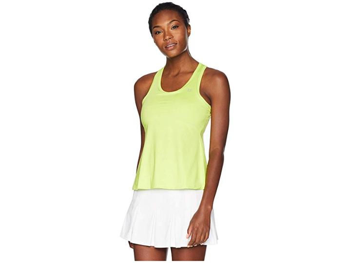 Eleven By Venus Williams Raceday Tank Top (lime Popsicle) Women's Sleeveless