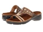 Naot Oleander (biscuit Leather/brass Leather) Women's Sandals