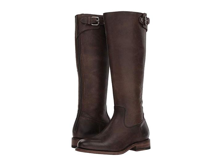 Frye Jayden Buckle Back Zip (slate) Women's Boots