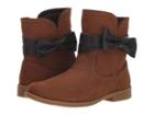Ugg Kids Joanie Bow Boot (toddler/little Kid/big Kid) (cognac) Girls Shoes