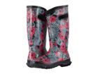 Bogs Rainboot Living Garden (black Multi) Women's Rain Boots