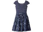 Fiveloaves Twofish Maddy Mathematician Dress (big Kids) (navy) Girl's Dress