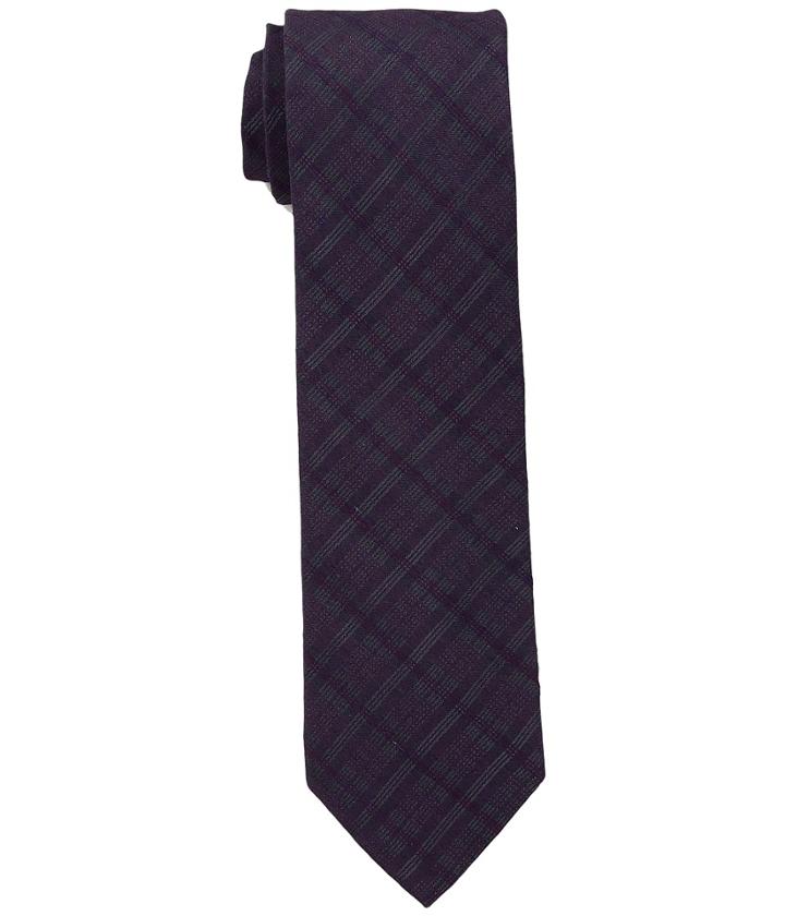 Calvin Klein Plum Plaid (plum) Ties
