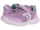 Geox Kids Waviness 3 (little Kid) (lilac) Girl's Shoes