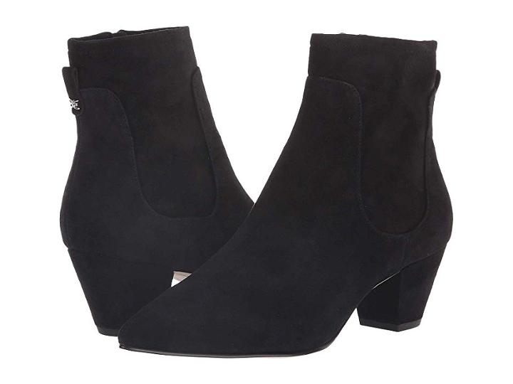 Sam Edelman Karlee (black Kid Suede Leather) Women's Shoes