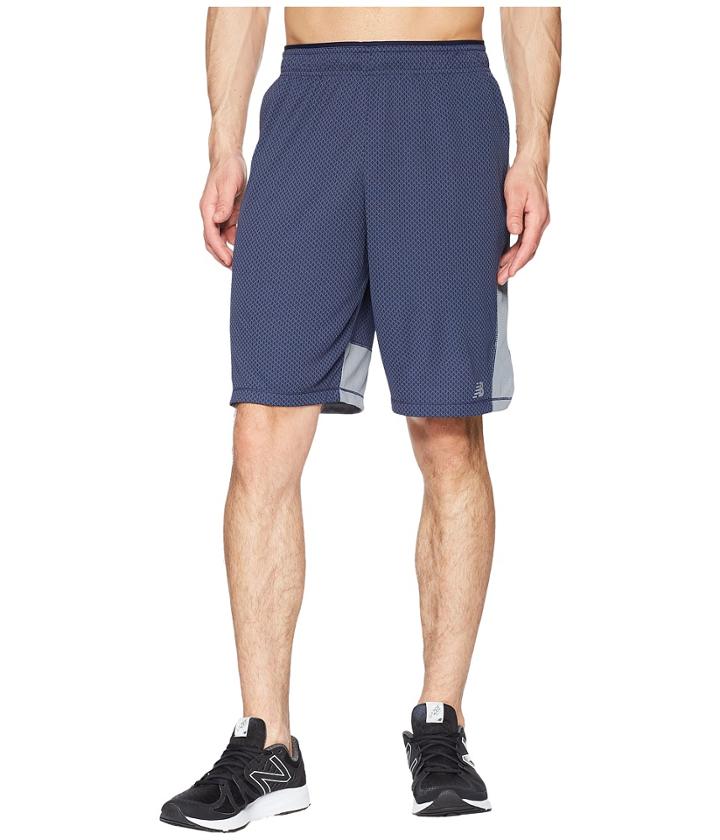 New Balance Tenacity Knit Shorts (pigmnet/gunmetal) Men's Shorts
