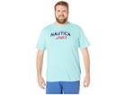 Nautica Big & Tall Big Tall Big Wave Surf Tee (pools Daqua) Men's Clothing