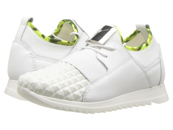 Giuseppe Zanotti Kids Iperstud Sneaker (toddler/little Kid) (white) Kid's Shoes