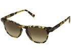 Diff Eyewear Harley (matte Moss Havana/brown Gradient) Fashion Sunglasses