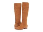 Frye Ray Grommet Tall (camel Suede) Women's Boots