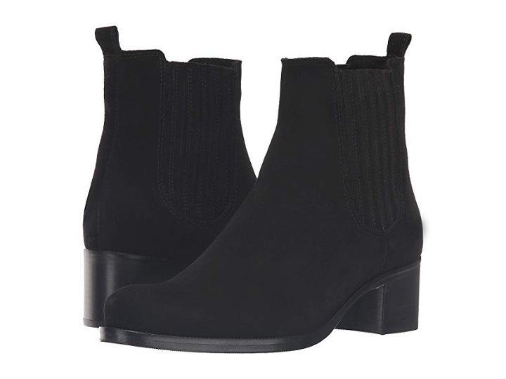 La Canadienne Prince (black Suede/canvas 1) Women's Zip Boots