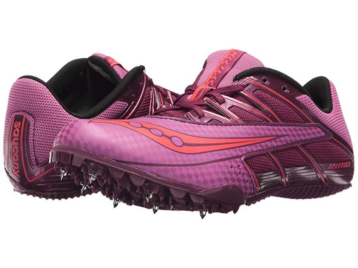 Saucony Spitfire 4 (purple/pink) Women's Running Shoes