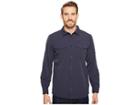 Jack Wolfskin Atacama Roll-up Shirt (night Blue) Men's Clothing