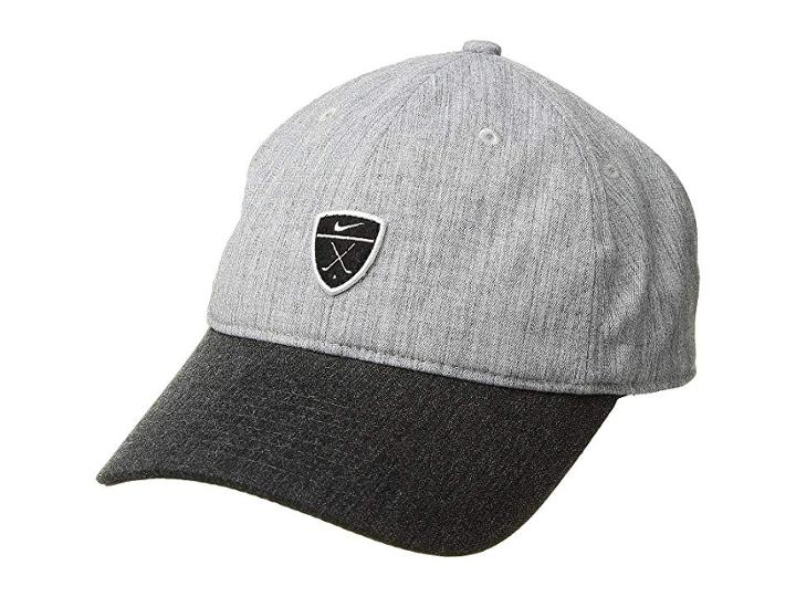 Nike H86 Novelty (charcoal Heather/charcoal Heather/black) Baseball Caps