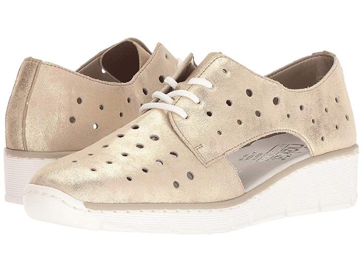 Rieker 537p5 Doris P5 (nude) Women's Shoes