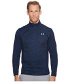 Under Armour Golf Reactor Hybrid 1/2 Zip (academy/academy/overcast Gray) Men's Long Sleeve Pullover