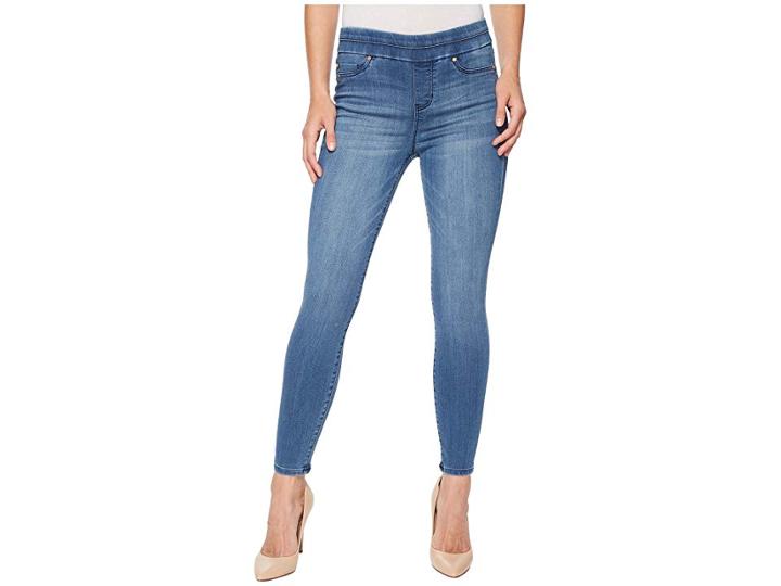 Liverpool Zoe Ankle Pull-on Leggings In Silky Soft Denim In Baxter (baxter) Women's Jeans