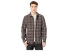 O'neill Backroads Flannel (black) Men's Long Sleeve Button Up