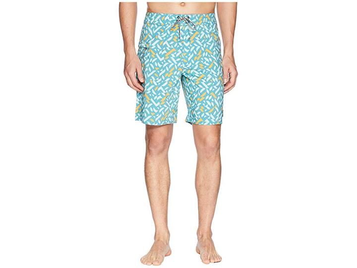 Captain Fin Maize Daze Boardshorts (aqua) Men's Swimwear