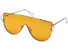 Steve Madden Georgia (orange/orange Lens) Fashion Sunglasses