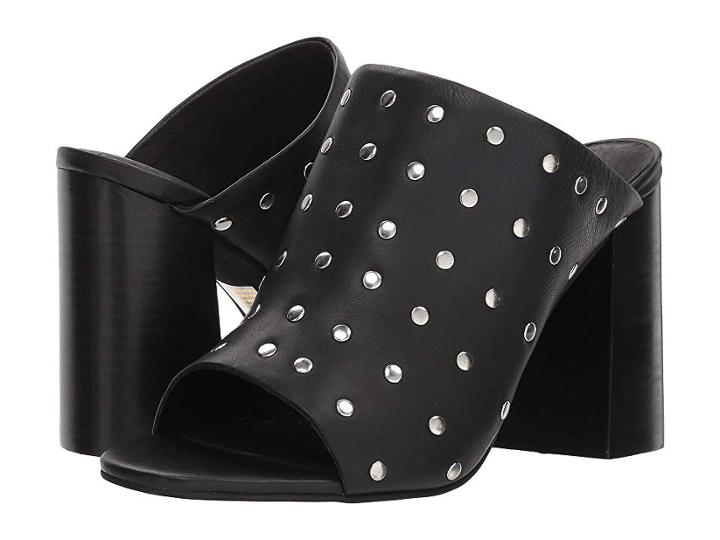 Sol Sana Charlotte Stud Mule (black Stud) Women's Clog/mule Shoes