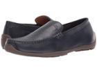 Tommy Bahama Acanto (navy Tumbled Leather) Men's Shoes