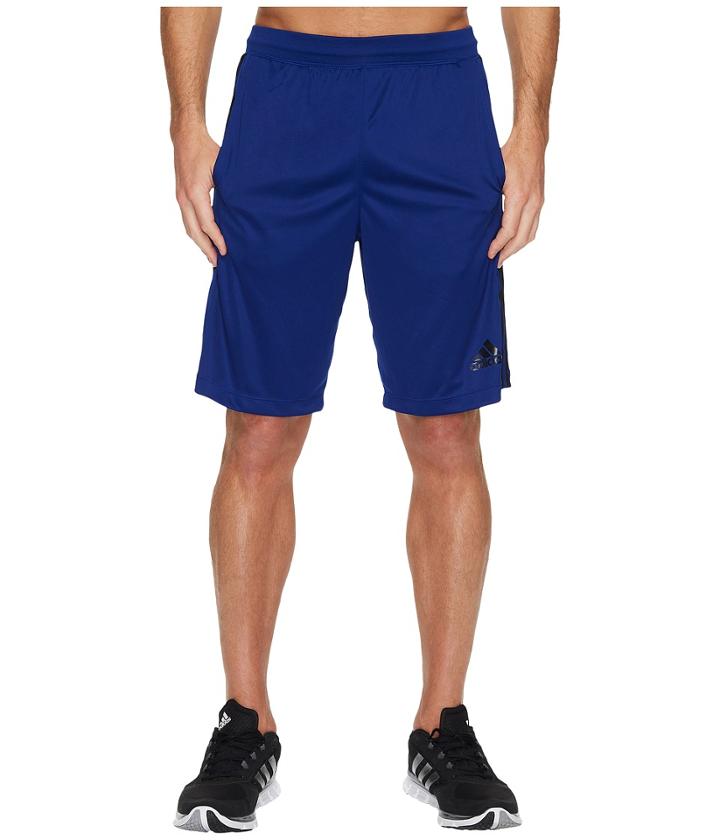 Adidas Designed-2-move 3-stripes Shorts (mystery Ink/black) Men's Shorts