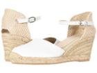 David Tate Europa (white Calf) Women's Wedge Shoes