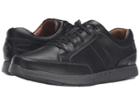 Clarks Un.lomac Lace (black Leather) Men's Lace Up Casual Shoes