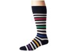 Paul Smith Dash Stripe Socks (navy Multi) Men's No Show Socks Shoes