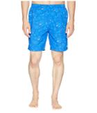 Columbia Big Dippers Water Shorts (azul Umbrella Print) Men's Shorts
