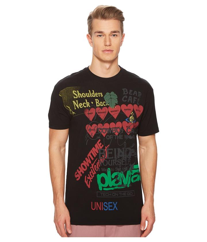 Vivienne Westwood Anglomania Boxy Meaningless T-shirt (black) Men's T Shirt