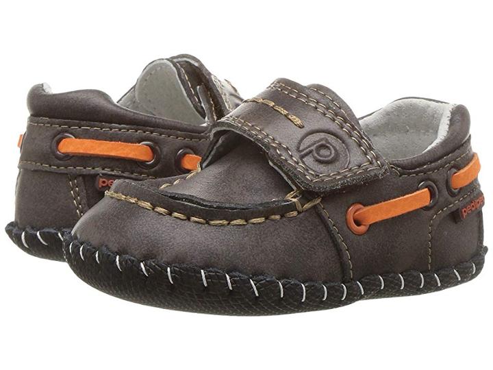 Pediped Norm Originals (infant) (chocolate) Boy's Shoes