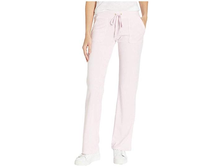 Juicy Couture Del Rey Microterry Pants (peekaboo) Women's Casual Pants