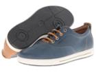 Ecco Eisner Retro Sneaker (denim Blue/lion Starbuck/sambal) Men's  Shoes