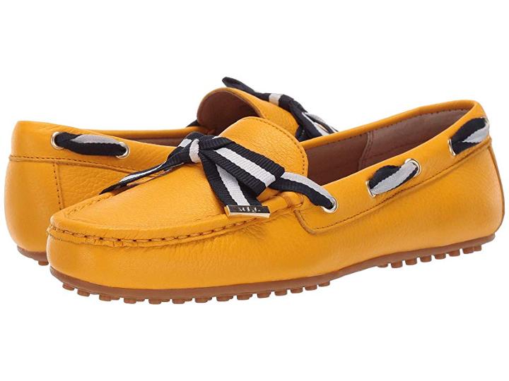Lauren Ralph Lauren Becka (sunflower Livanto Pebble Grain) Women's Shoes