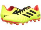 Adidas Predator 18.4 Fxg World Cup Pack (solar Yellow/black/solar Red) Men's Soccer Shoes