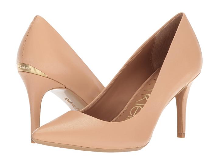 Calvin Klein Gayle Pump (blush Nude) High Heels