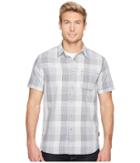 The North Face Short Sleeve Expedition Shirt (urban Navy Plaid) Men's Short Sleeve Button Up