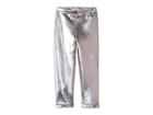 Appaman Kids Metallic Leggings (toddler/little Kids/big Kids) (dark Silver) Girl's Casual Pants